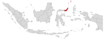 Peta Provinsi Sulawesi Utara