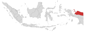 Peta Provinsi Papua