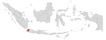 Peta Provinsi Banten