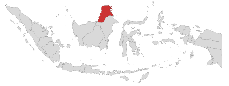 Berkas:Peta Provinsi Kalimantan Utara.png