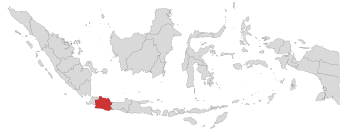 Peta Provinsi Jawa Barat