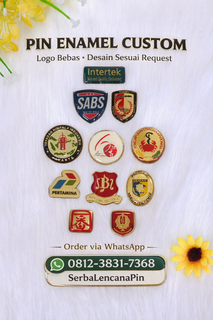 Pin Enamel Custom Design